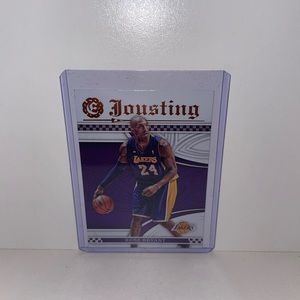 Kobe Bryant Jousting Lakers Basketball Card